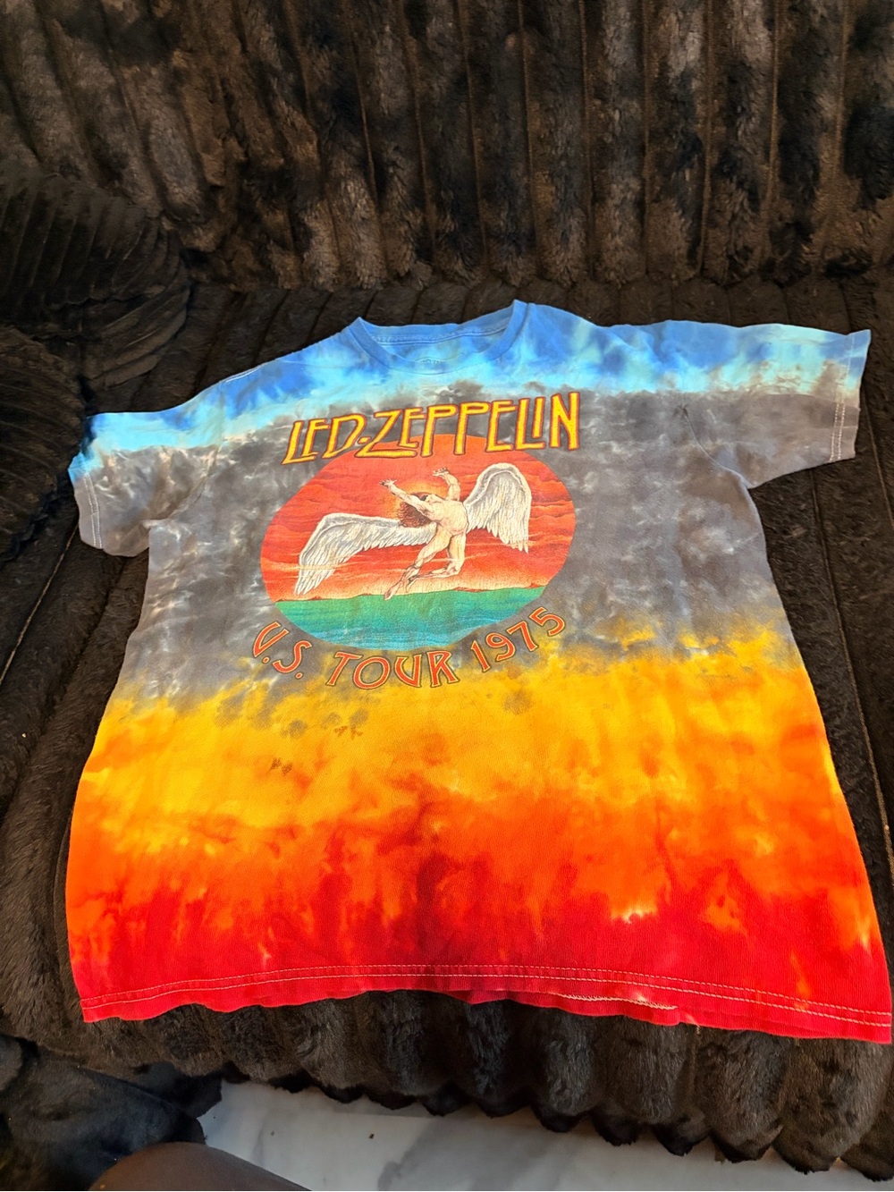 Led Zeppelin Tie-Dye Tour Graphic Tee - Multi